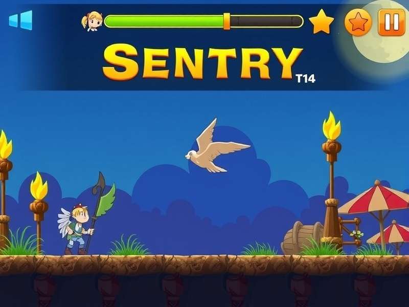 Celery Sentry Gameplay Screenshot